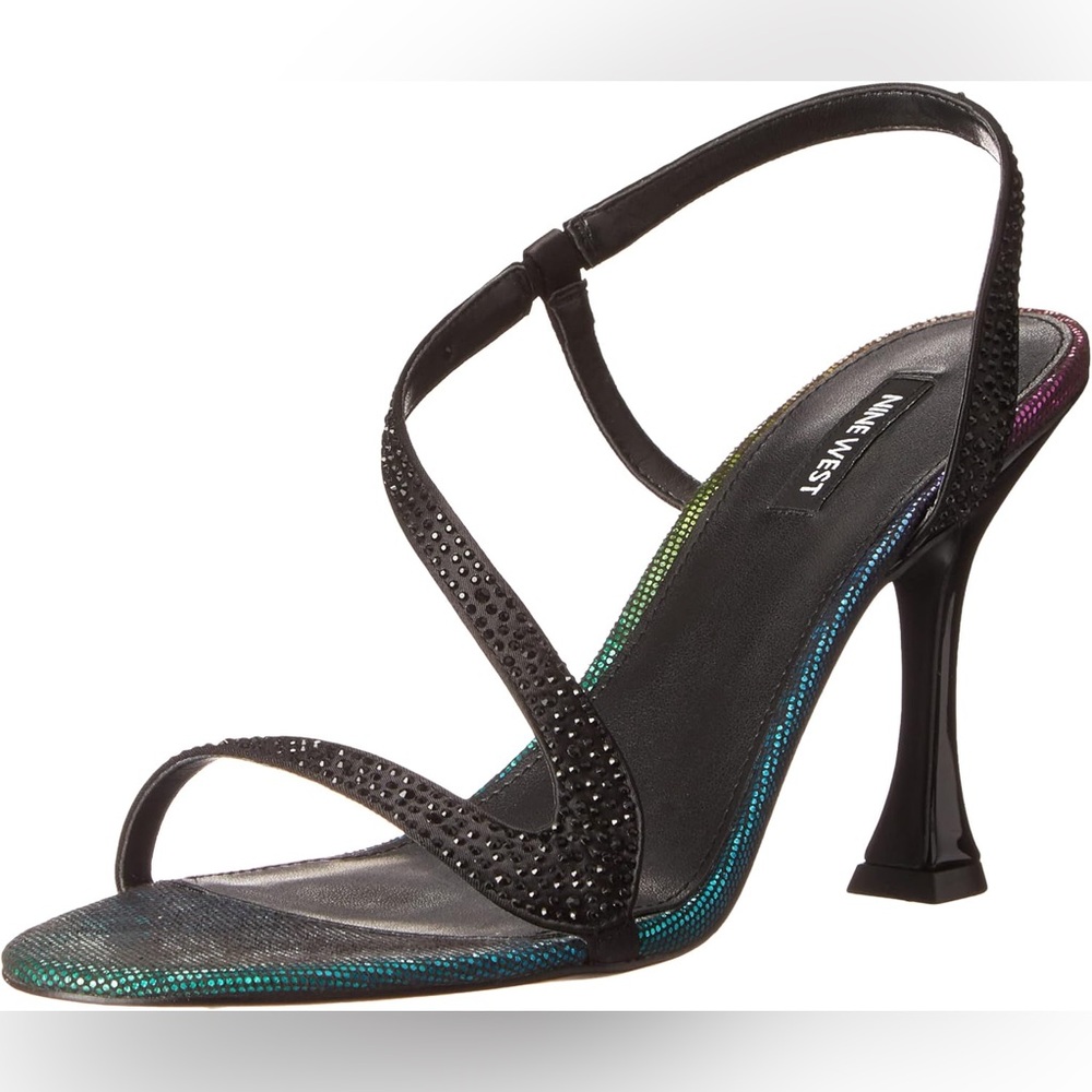 Nine West Women's multicolored mermaid Heeled Sandals 👡